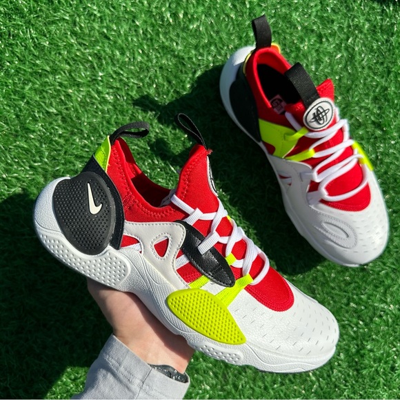 Nike Shoes - Nike Kids Red and White Athletic Shoes